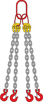 Строп цепной 2,36т-3м
