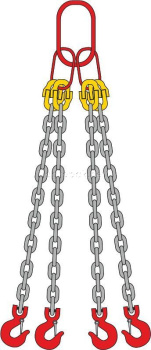 Строп цепной 63т-3м
