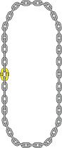 Строп цепной 33,5т-4,5м